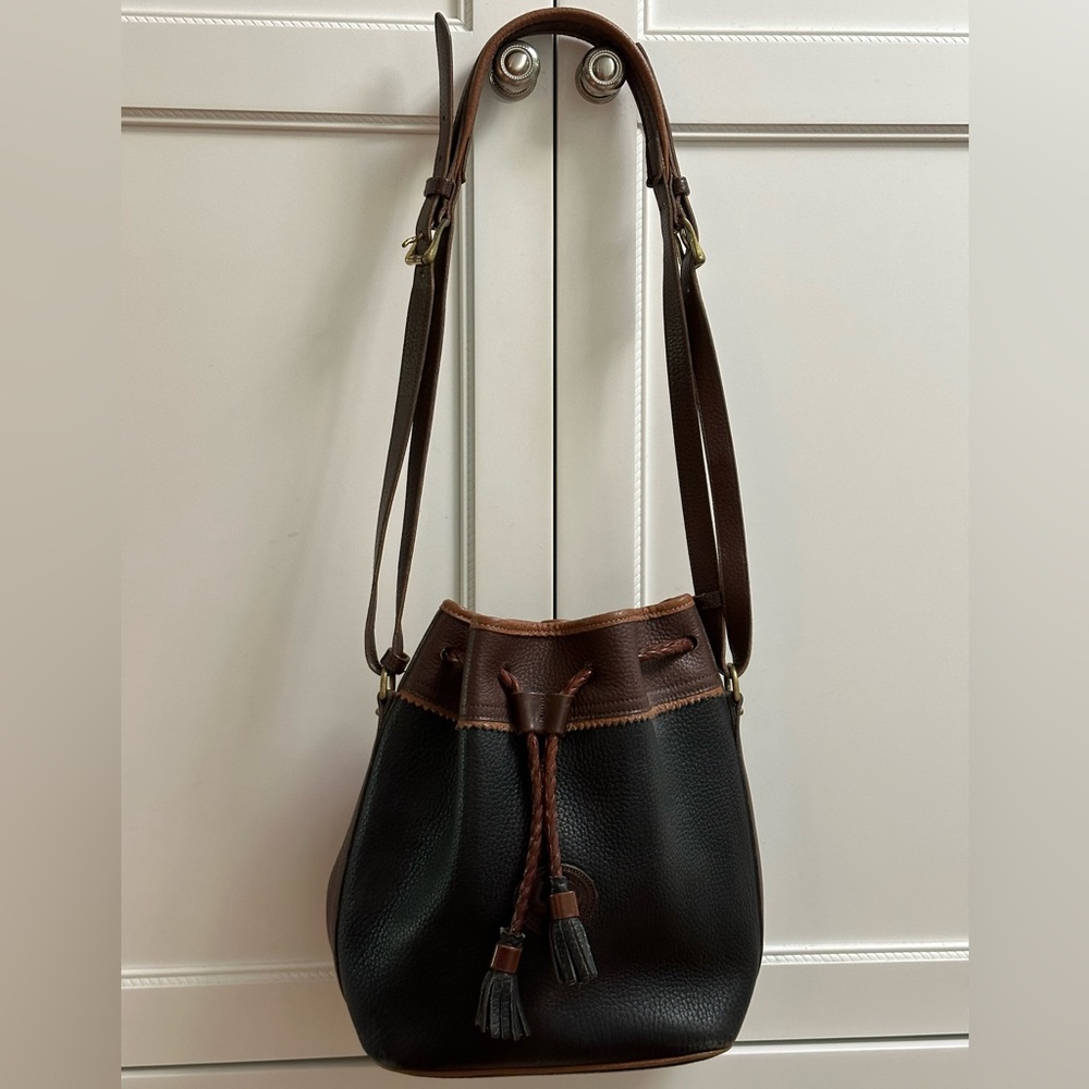Vintage Doony Bourke 90’s Teton Bucket large Pebble Bag